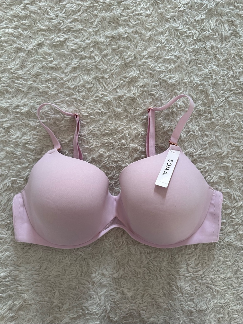 Soma Bodify Perfect Coverage Bra Lilac Tint
Size 38D
NWT - Picture 2 of 7